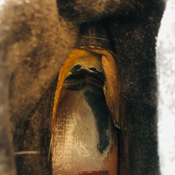 Shabbies Amsterdam leather ankle boots bohemian dark brown US10 EU41 - Picture 10 of 10